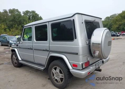 2002 Mercedes-Benz G 500 z USA, uszkodzony, nr VIN WDCYR49E42X132522